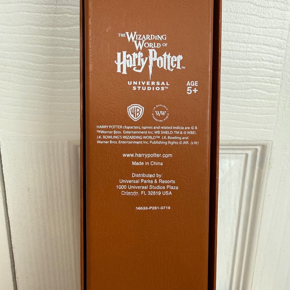 Universal Studios Harry‎ Potter Wand OS Brown Diagon Alley Wizarding World Prop - Picture 4 of 11